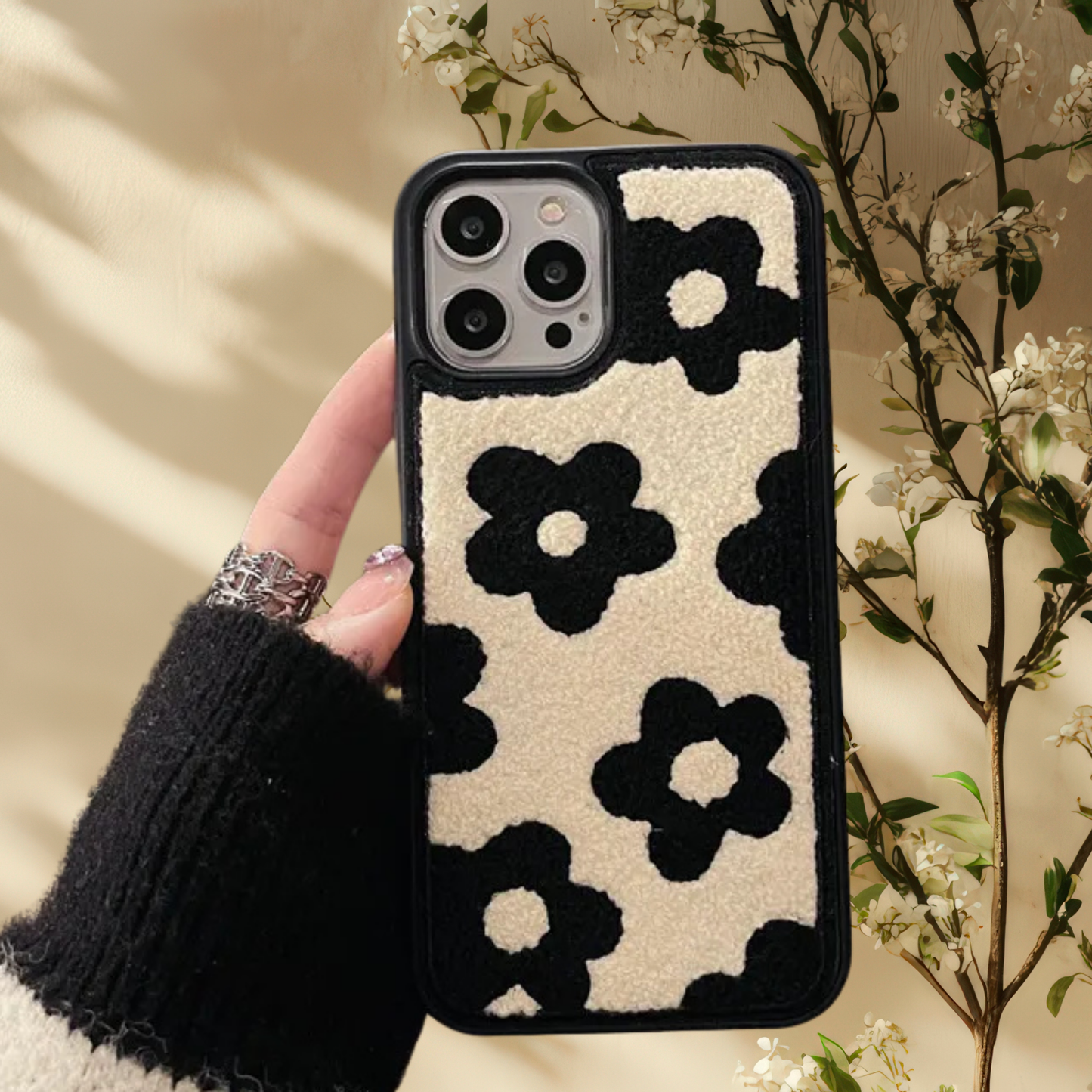 Coque iphone Florale - Dark