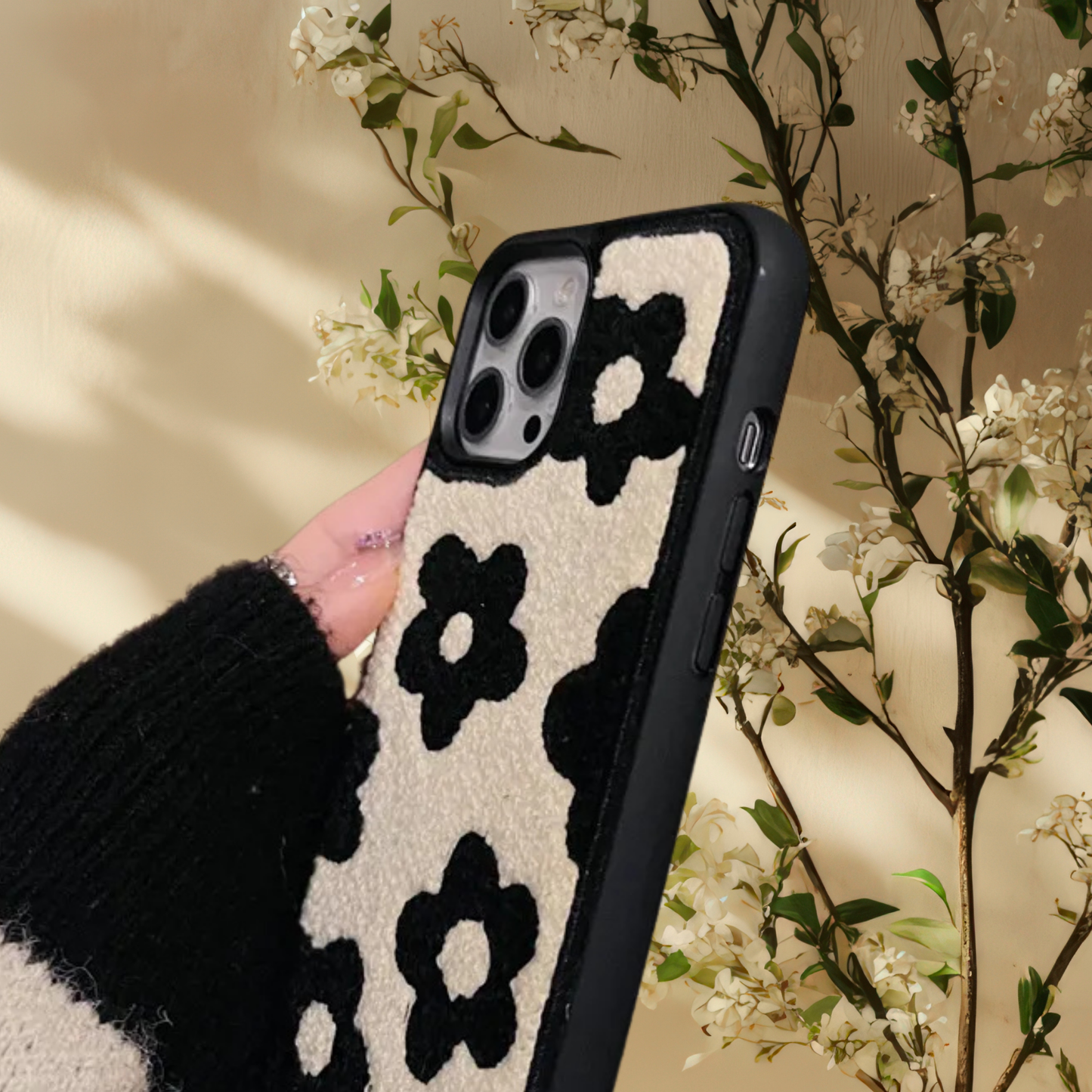 Coque iphone Florale - Dark