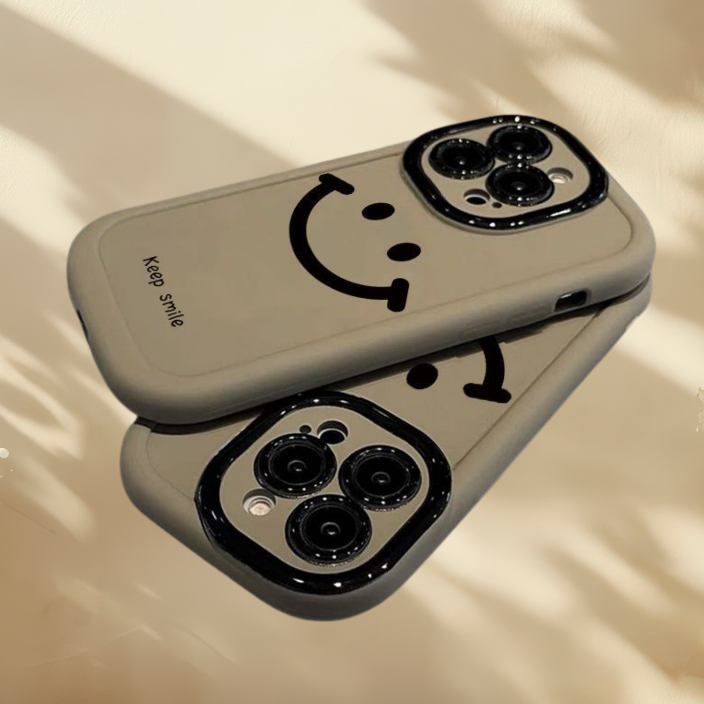 Coque iphone silicone - smile