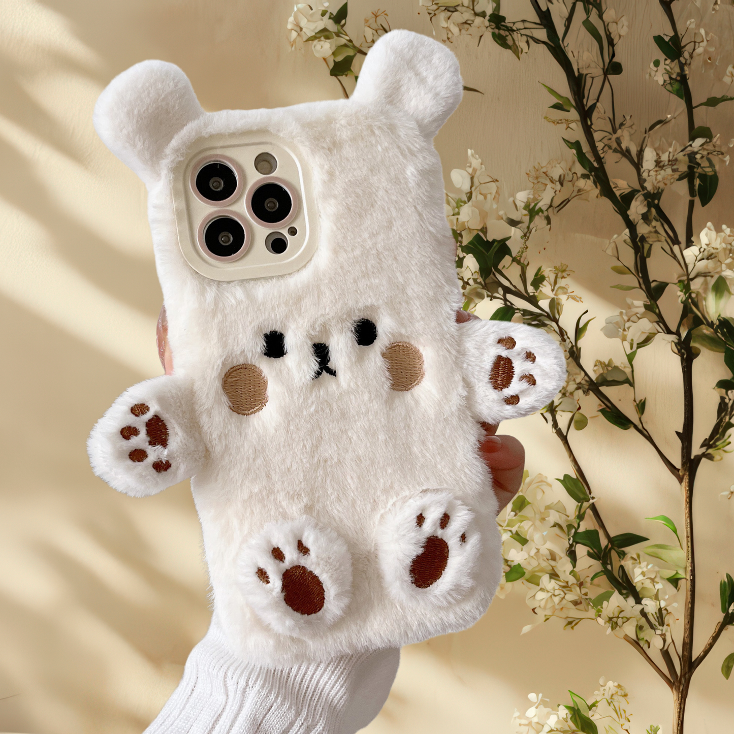 Coque iphone peluche - Pilow
