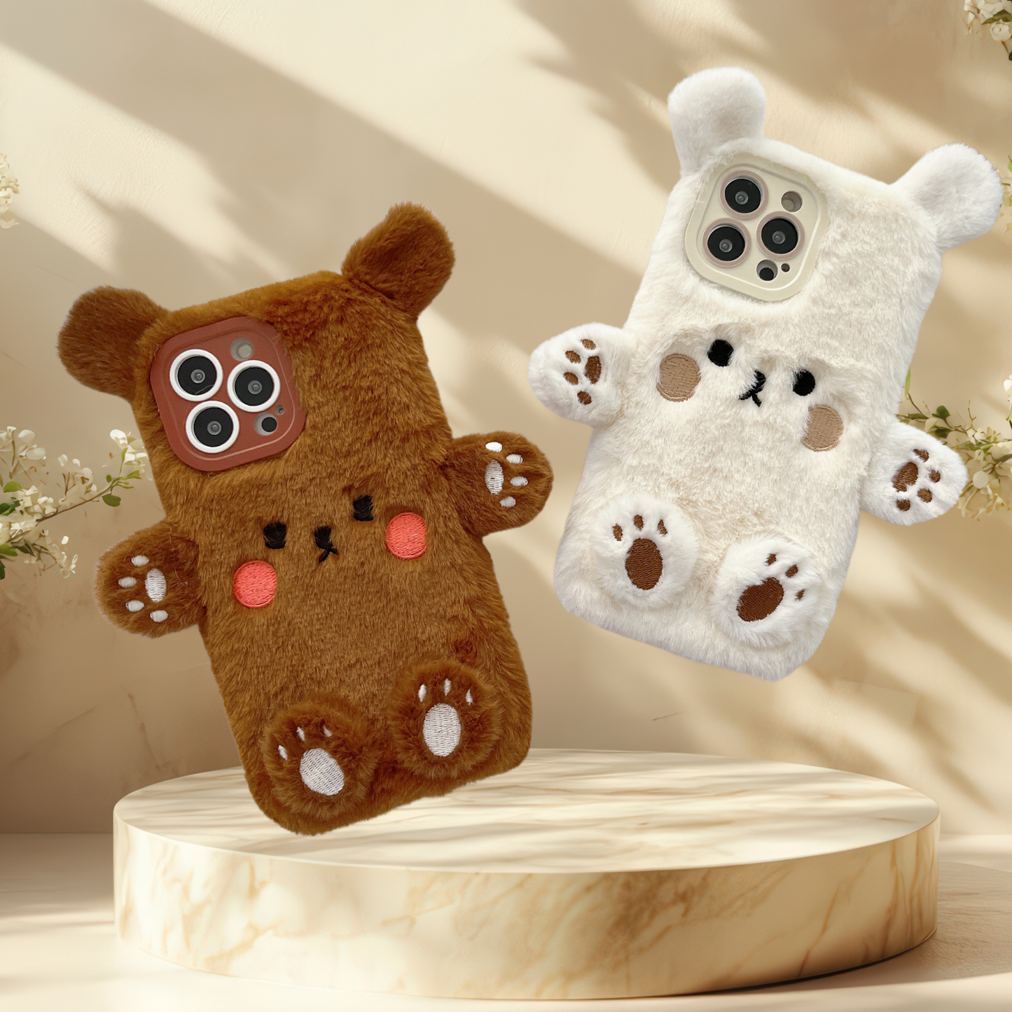 Coque iphone peluche - Pilow