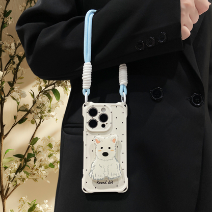 Coque iphone lanyard - Douceur