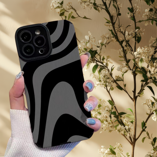 Coque iphone silicone - Zèbra