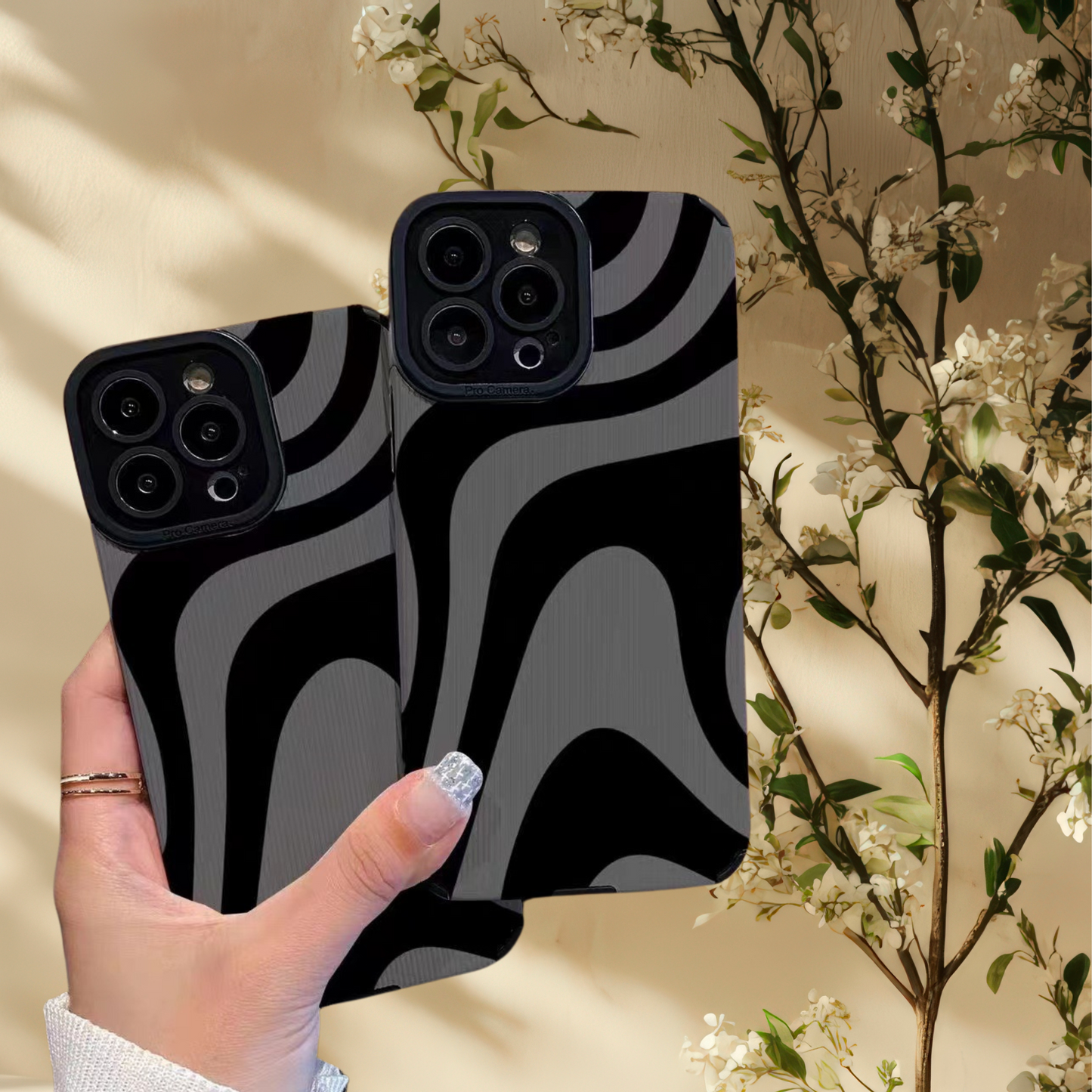 Coque iphone silicone - Zèbra