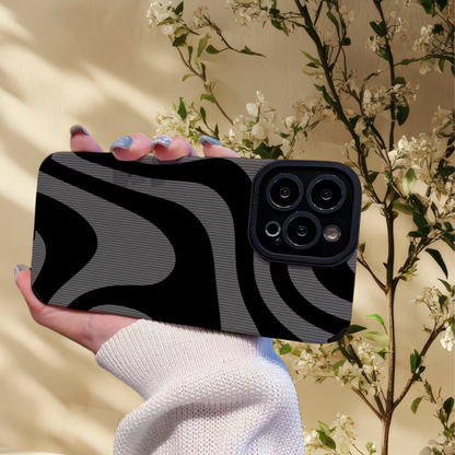 Coque iphone silicone - Zèbra