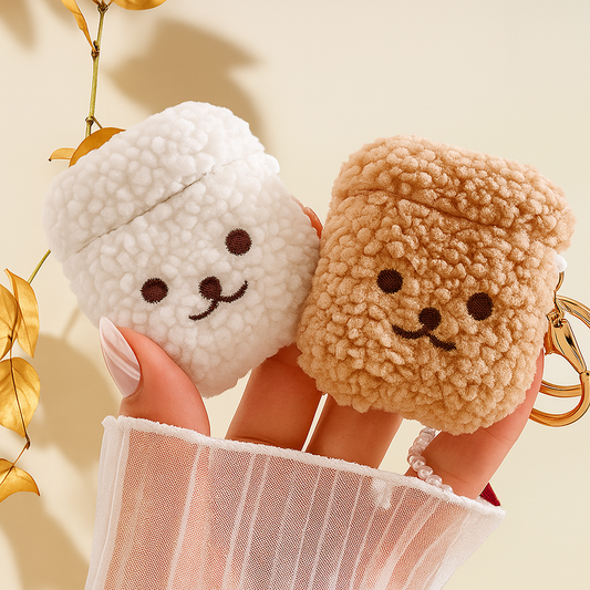 Coque AirPods Tissu - Bear