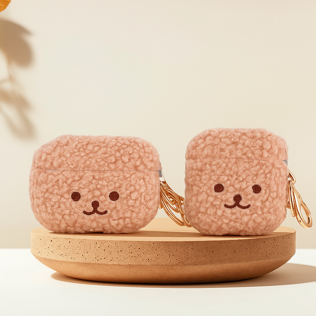 Coque AirPods Tissu - Bear