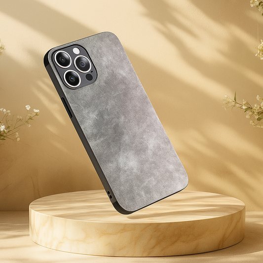 Coque iphone daim - Velvet