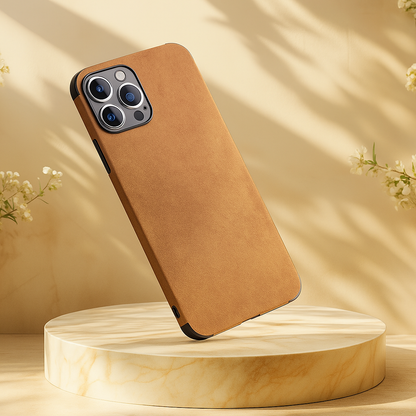 Coque iphone daim - Velvet
