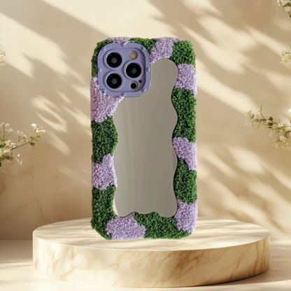 Coque iphone tissu - cloudy