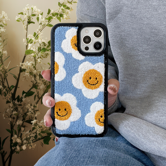 Coque iphone tissu - Florale