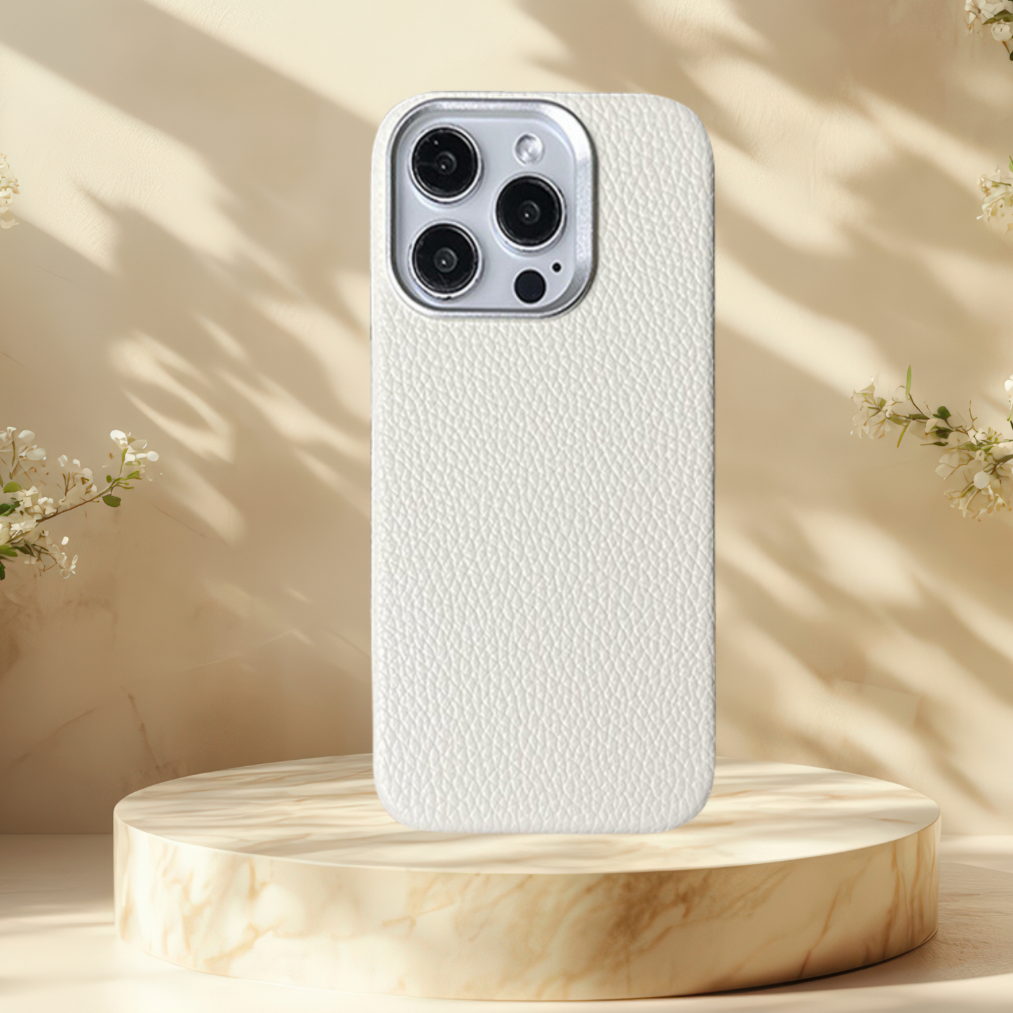 Coque iphone effet cuir - Magnetic