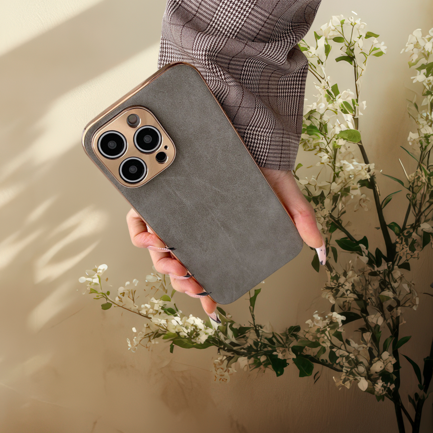 Coque iphone doré - Luxy