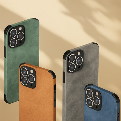 Coque iphone daim - Velvet