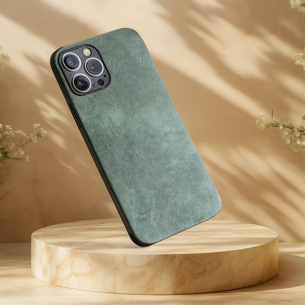 Coque iphone daim - Velvet